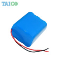 Customized battery rechargeable Lithium Battery 18650 3s2p 11.1V 12V 4400mah 5ah